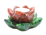 Orgoniet Lotus waxine licht carneool