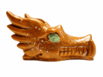 Orgoniet draak versteend hout