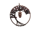 Levensboom hanger granaat met uiltje
