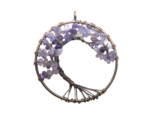Levensboom hanger amethist