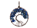 levensboom hanger lapis lazuli